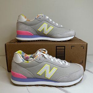 New Balance Women's 515 V3 Sneaker - Rain Cloud/Lemonade - 8.5